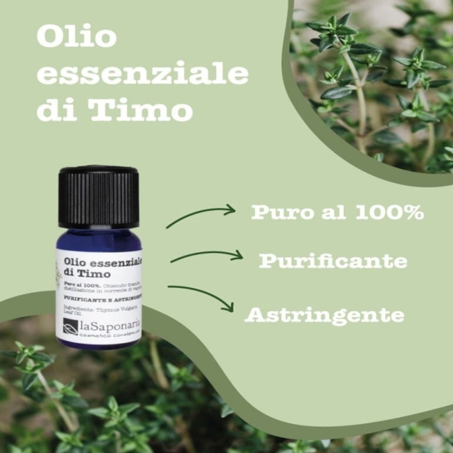 Hot La Saponaria Olio Essenziale Di Timo