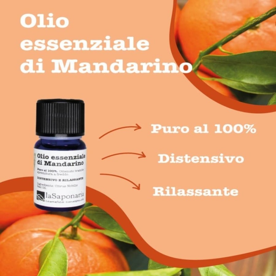 Online La Saponaria Olio Essenziale Di Mandarino