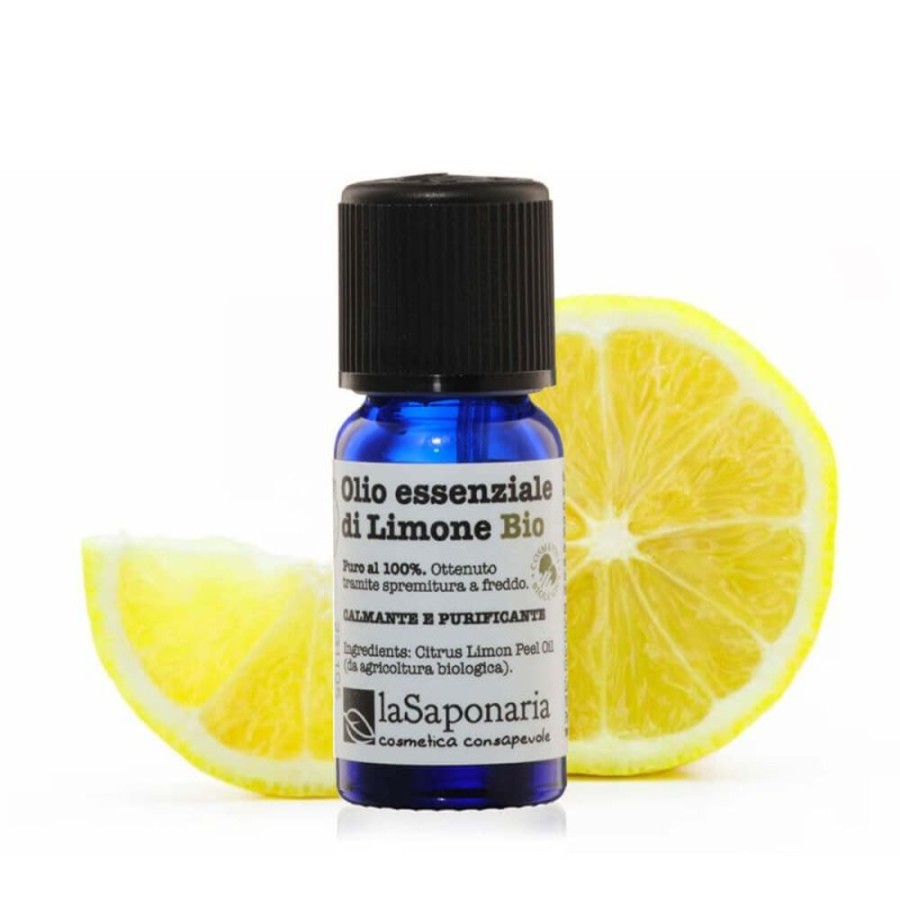 Clearance La Saponaria Olio Essenziale Di Limone Bio