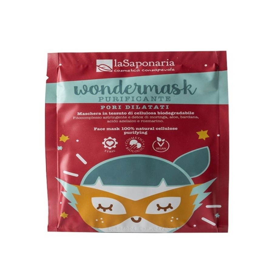 Wholesale La Saponaria Wondermask - Maschera In Tessuto Purificante