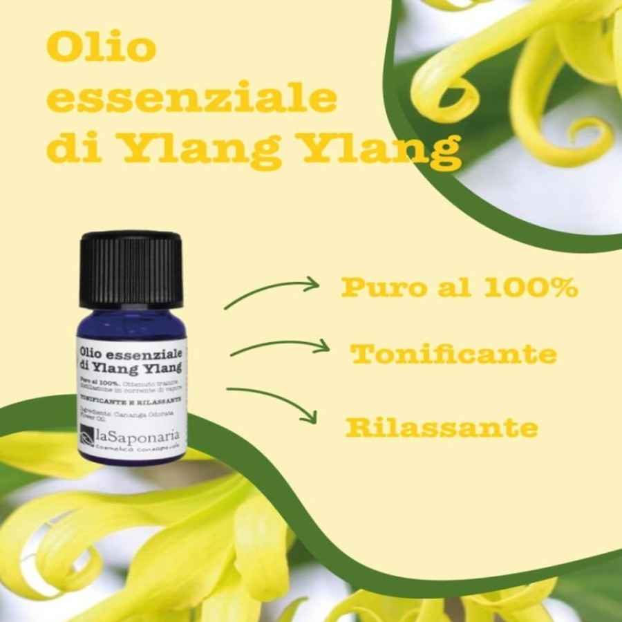 New La Saponaria Olio Essenziale Di Ylang Ylang